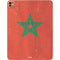 Morocco Flag Distressed iPad Pro 13in M4 (2024) Skin